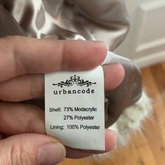 URBANCODE Faux Fur Luxurious Coat (UK8) - Picture 10 of 11